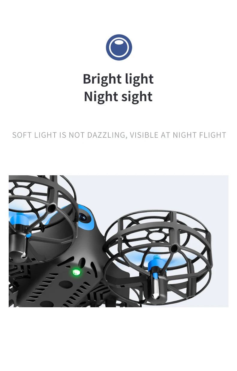 Mini RC Drone for Kids - Headless Mode, 360 Flips, V8-V18 Models Tidesmit