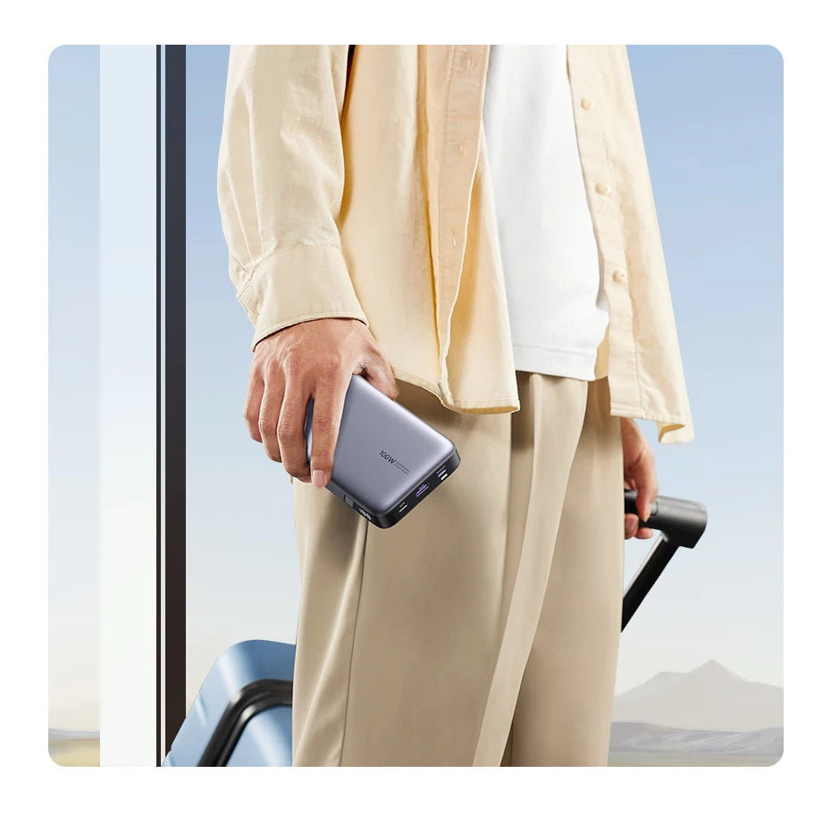 100W Fast Charging Power Bank 20000mAh for Laptops and Phones Tidesmit