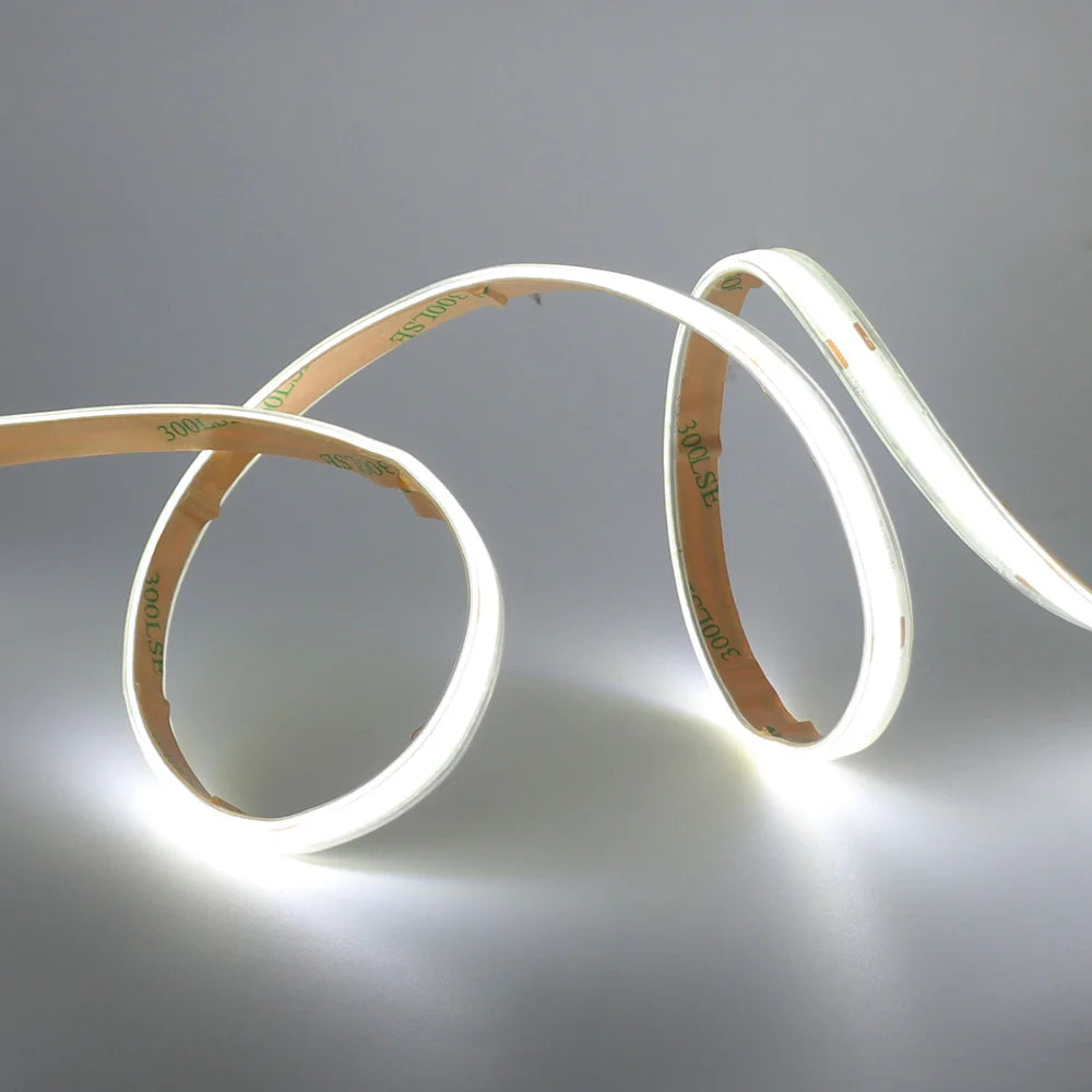 IP67 Waterproof COB LED Strip Light 12V 24V 3000K 4000K 6000K Flexible Led Tape 5m 10m 20m 0.5m 1m 2m 480LEDs/m Linear Lighting