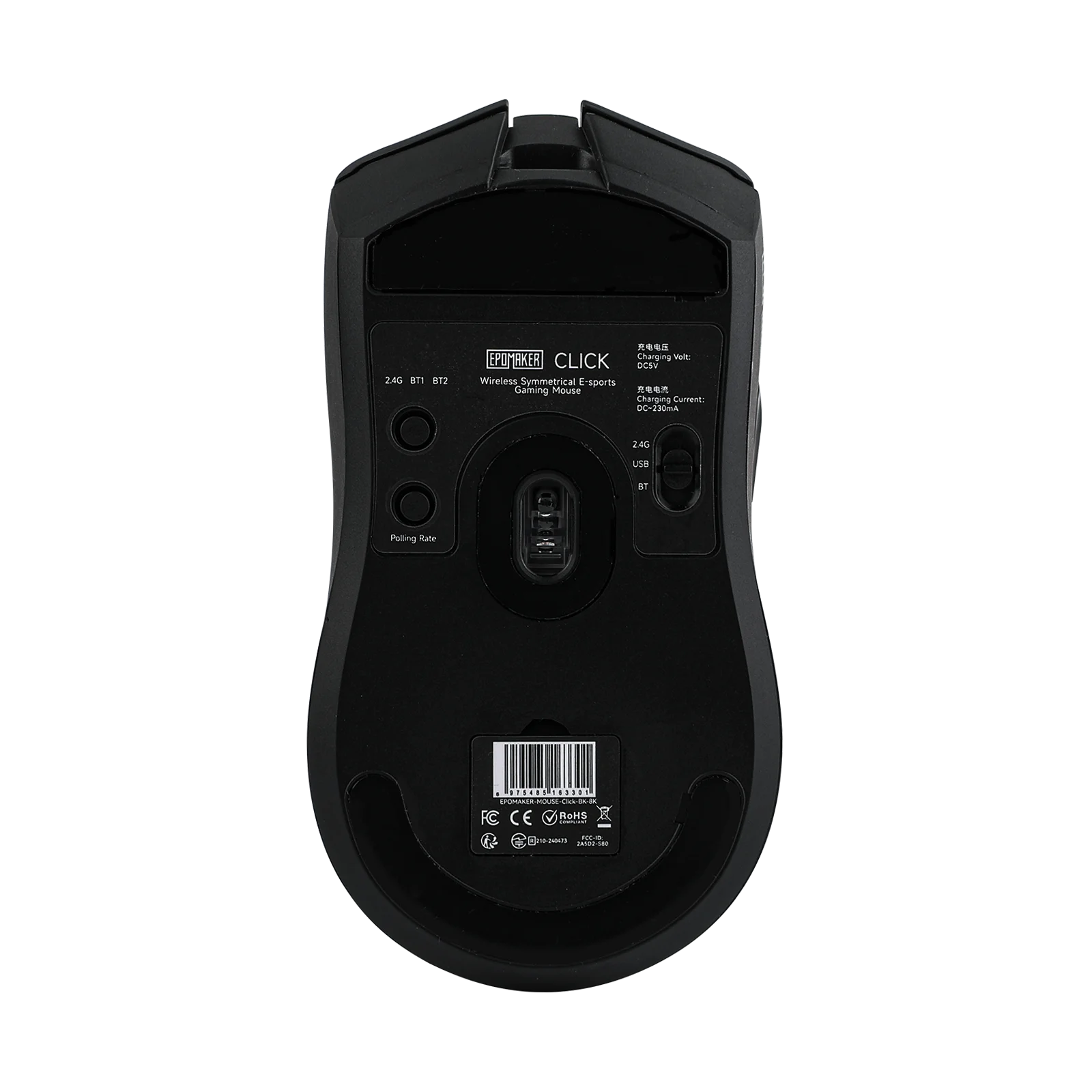 EPOMAKER Click Tri-mode Wireless Lightweight Gaming Mouse 8K Polling Rate with PAW3950 Sensor & 800 to 42000 DPI
