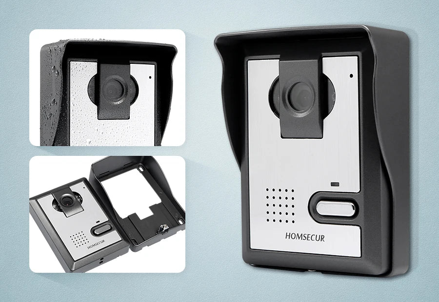 XC005 Outdoor Station Intercom Camera L Model for HOMSECUR XSL Video Doorbell System Model