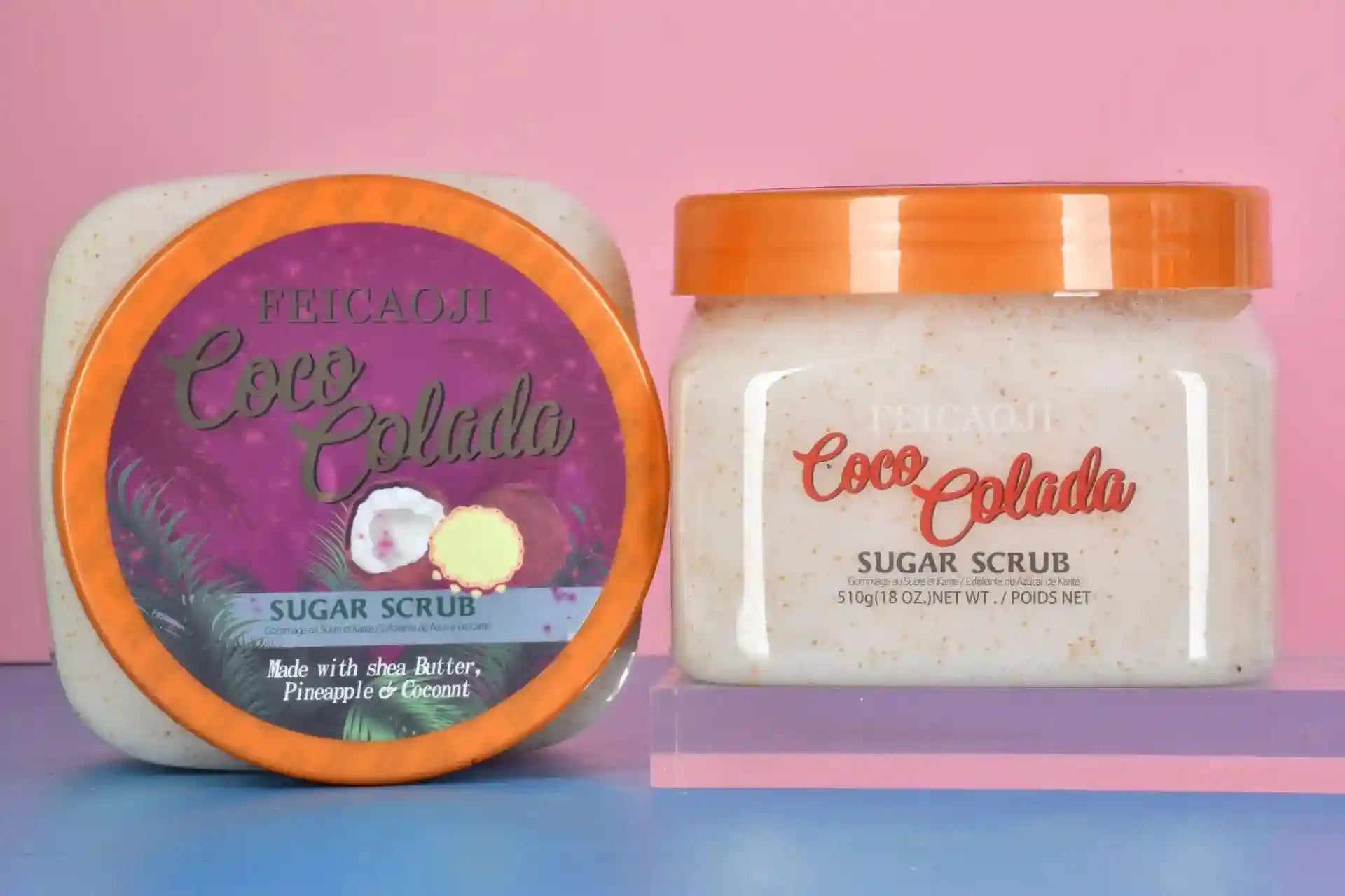 Shea Sugar Body Scrub Exfoliant - Natural Smoothing Treatment Scrubs Treatments Tidesmit