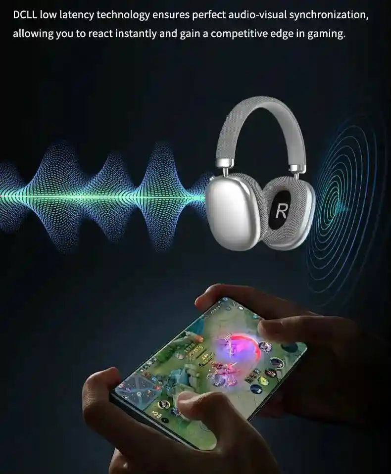Tidesmit Wireless Over-Ear Headphones with Active Noise Cancellation Tidesmit
