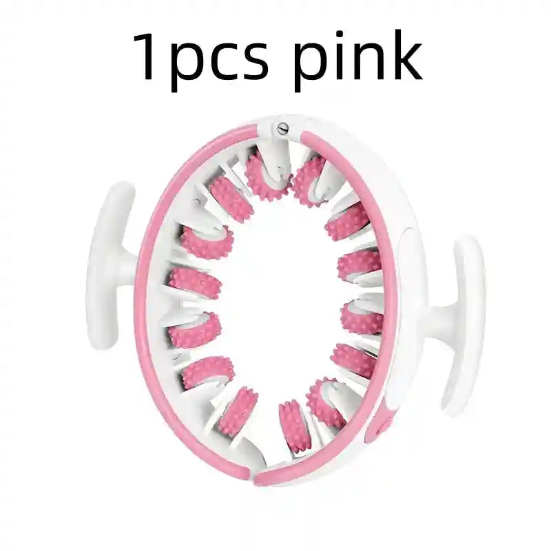 Cellulite Massage Roller Manual Tool for Full Body Muscle Recovery Massage Roller 1pcs pink Tidesmit