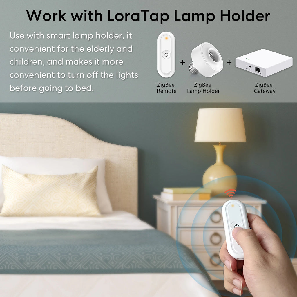 Zigbee Smart Scene Switch 1 Gang - Wireless App-Controlled Home Automation Tidesmit