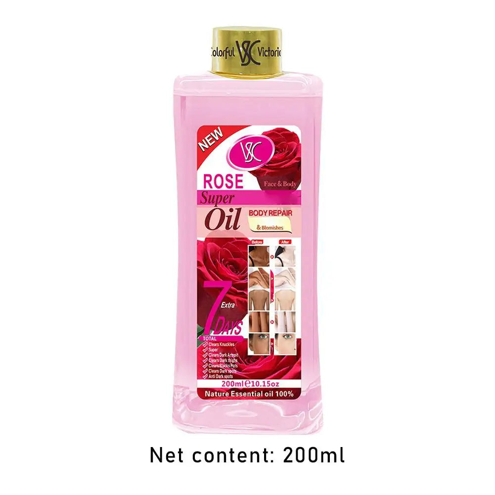Body massage oil Turmeric Essential Oil/Rose/Vitamin C Deeply Nourish Brightening Smoothing Body Skin Aromatherapy
