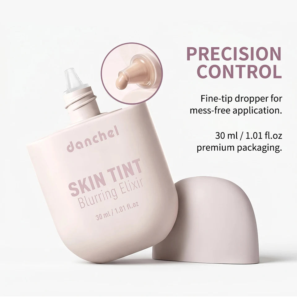 Tidesmit Skin Tint Blurring Elixir Foundation 24 shade concealer palette for pore coverage and hydrating face makeup