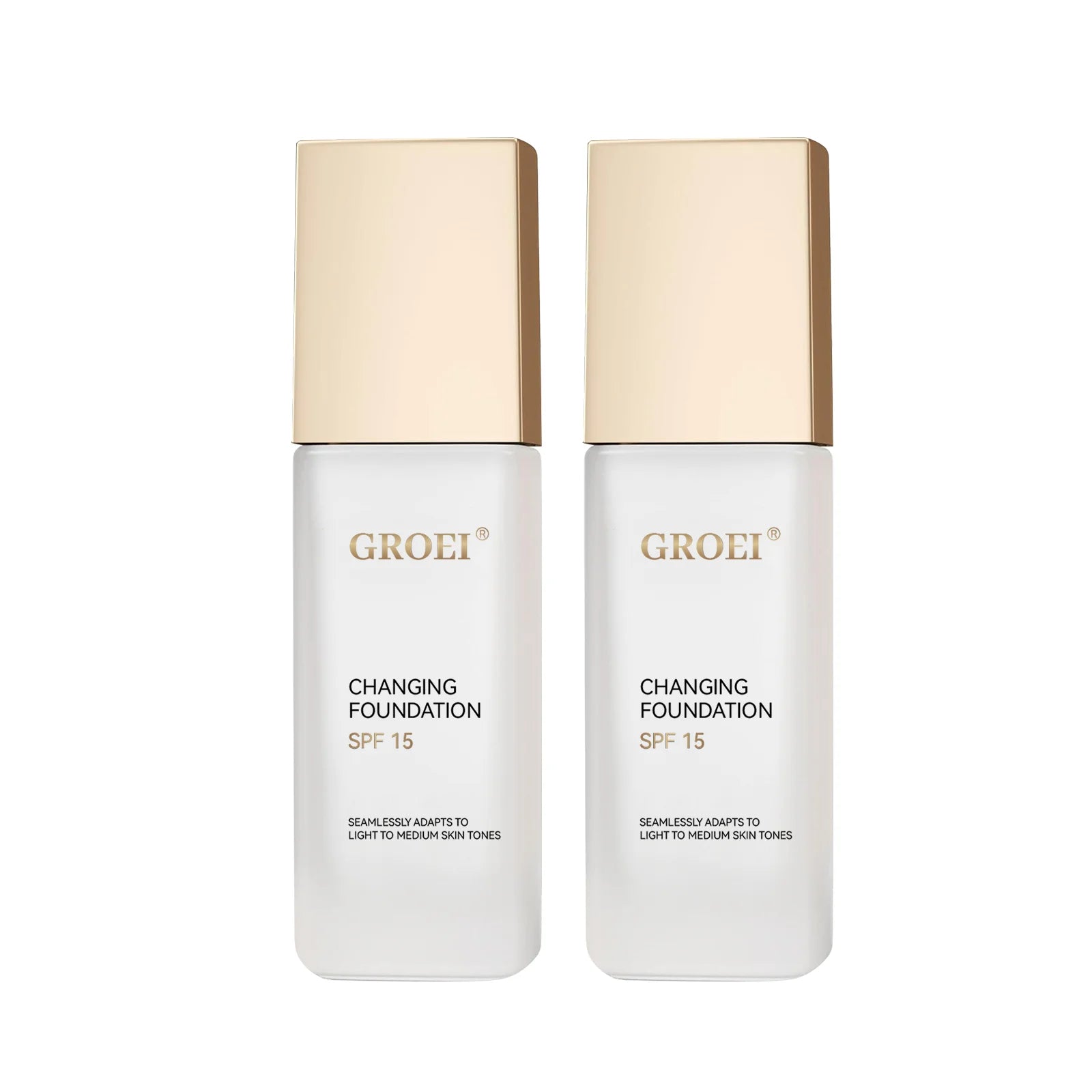 Tidesmit color changing foundation texture close-up for waterproof oil-control hydrating face makeup base