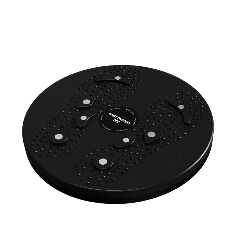 Waist Twisting Disc for Core Balance Fitness Training - Tidesmit Body Shaping Massage Equipment Black Tidesmit