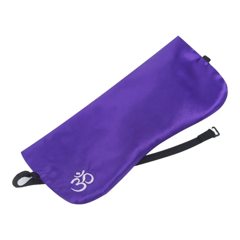 Lavender Eye Pillow for Relaxation Yoga Sleep Weighted Eye Mask for Headache Sinus, Aromatherapy Moist Heat Compress