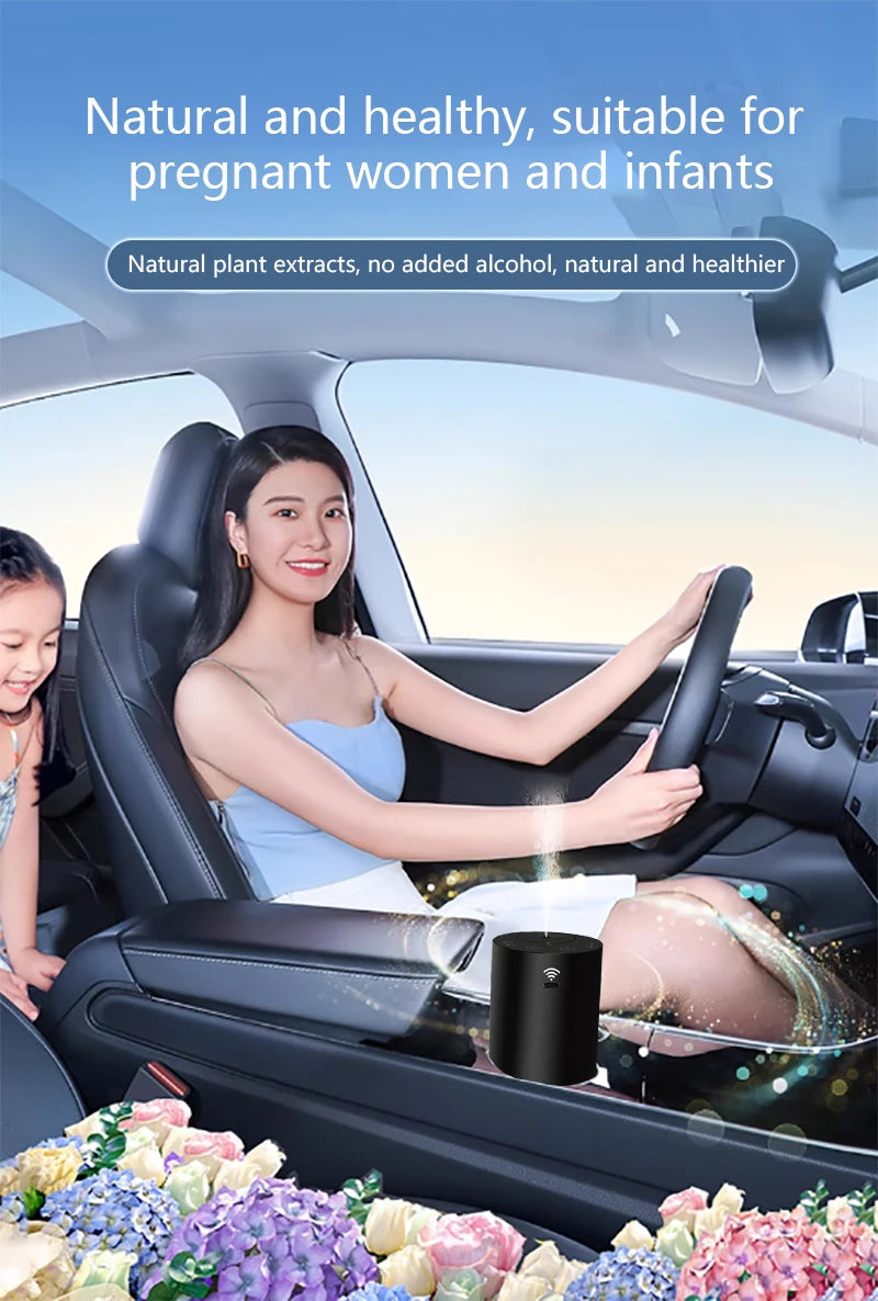 Portable Car Aroma Diffusers  APP Connected Fragrance Smell Distributor Suitable for Office Home Car Fragrance Diffusers
