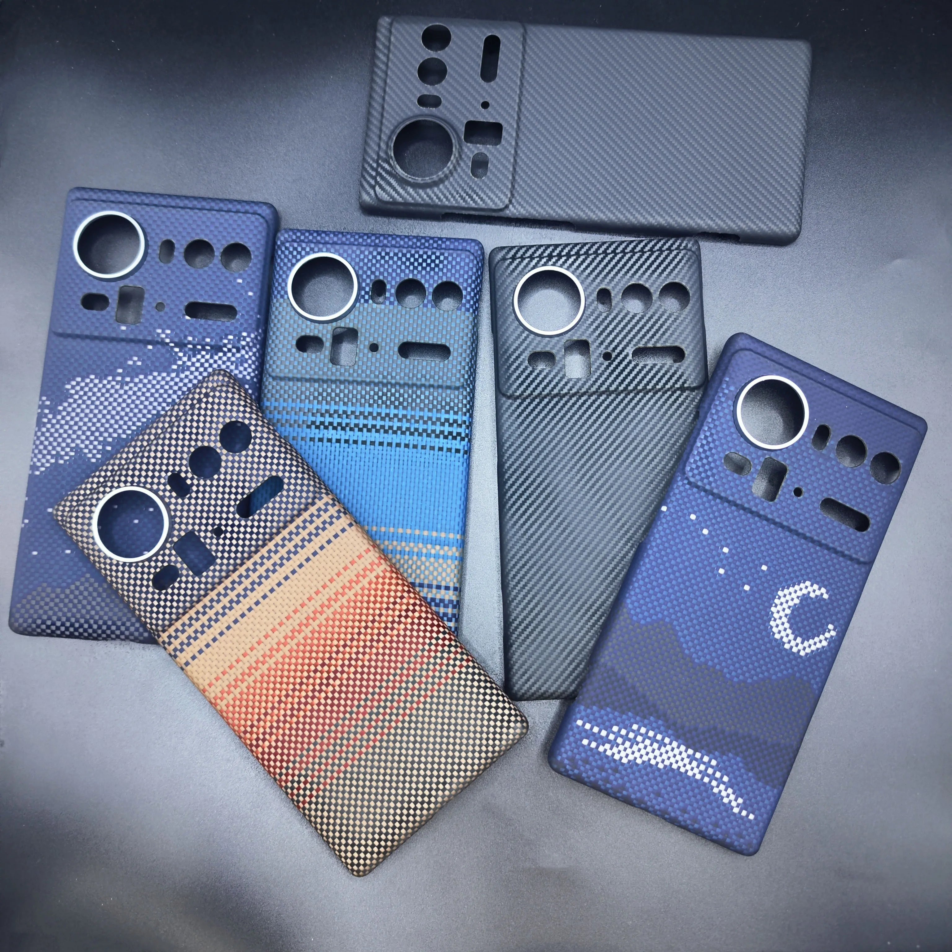 Nubia Z80 Ultra Aramid Fiber Case - Slim Magnetic Shock-Absorbing Cover Tidesmit