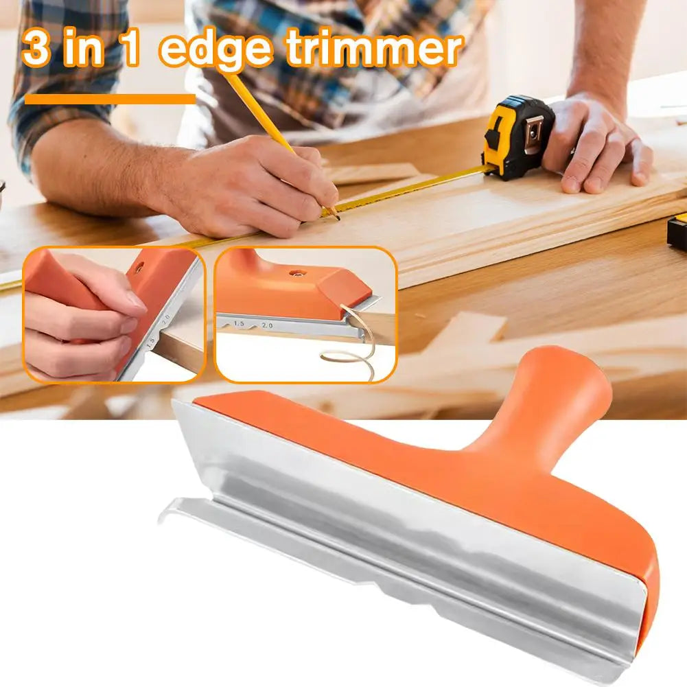 ‌3-in-1 Woodworking Edge Trimming Knife For Precision Deburring Scrapingand Chamfering On Wood Boards Repair Tool