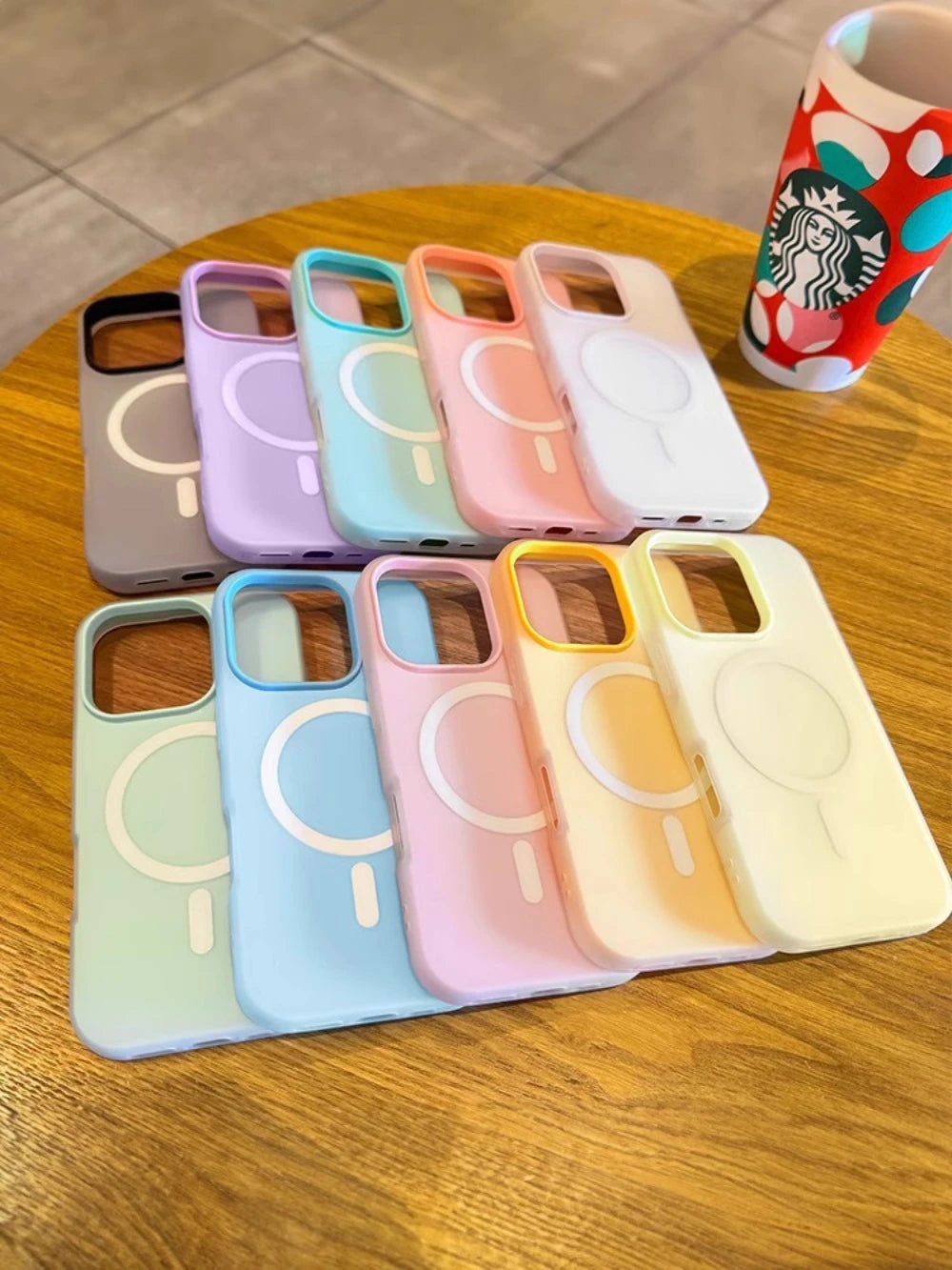 Magnetic Wireless Charging Phone Case for iPhone 16 - Slim Shock-Absorbing Cover Tidesmit