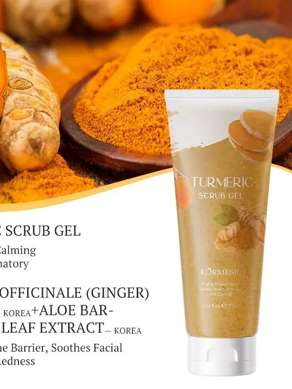 Aloe Vera Curry Scrub - Natural Exfoliating Treatment 200ml Scrubs Treatments Tidesmit