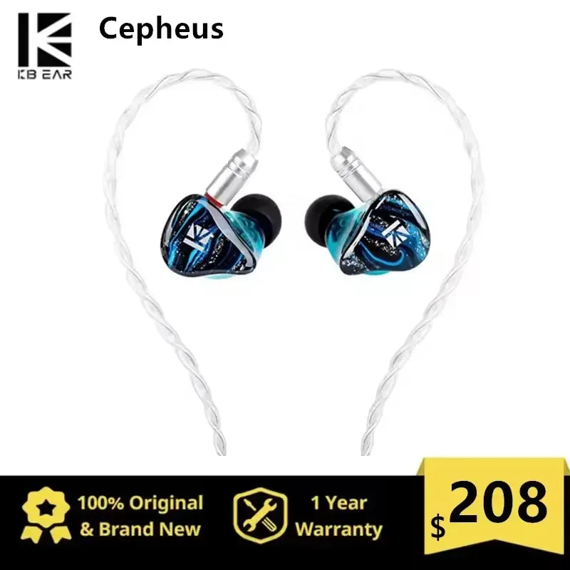 16-Driver HiFi Studio Monitor Earbuds by Tidesmit - Wired Audio Tidesmit