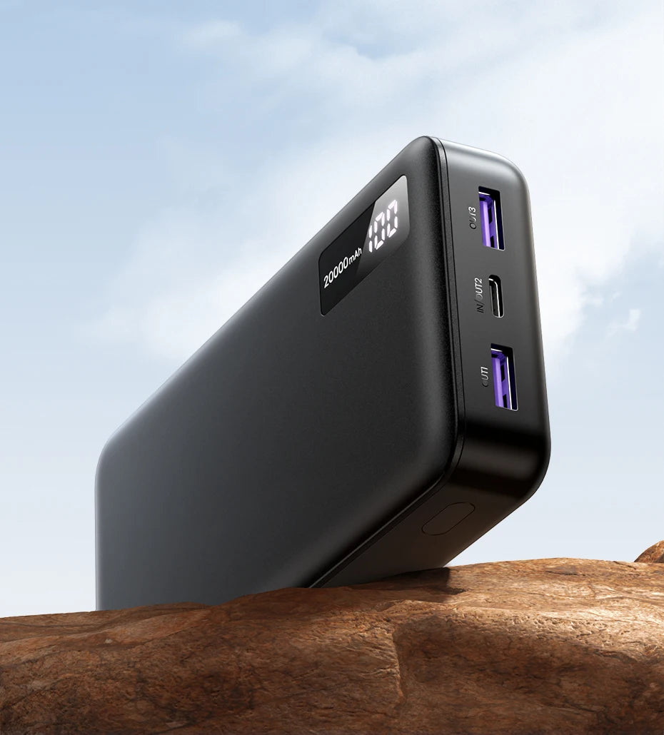 20000mAh Portable Power Bank - 20W PD Fast Charging Battery Pack Tidesmit