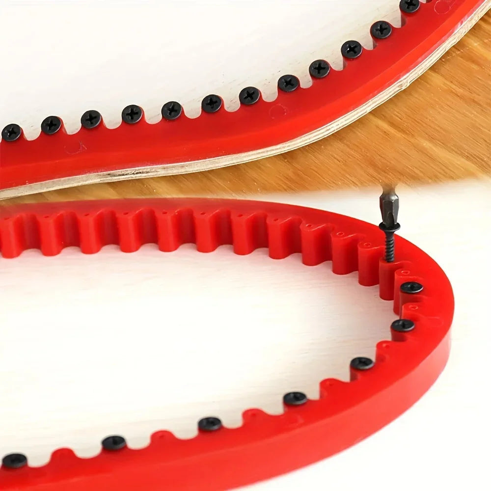 WoodWorking Profiling Strip Milling Router Trimmer Guide Flexible Curve Template Adjustable Shaping Strip Drywall Carpentry Tool