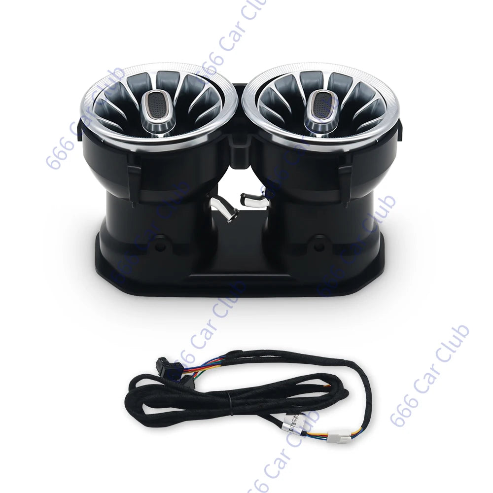 Mercedes Benz Ambient Lighting Kit 64 Color RGB LED Interior Air Rear Vent CN Tidesmit