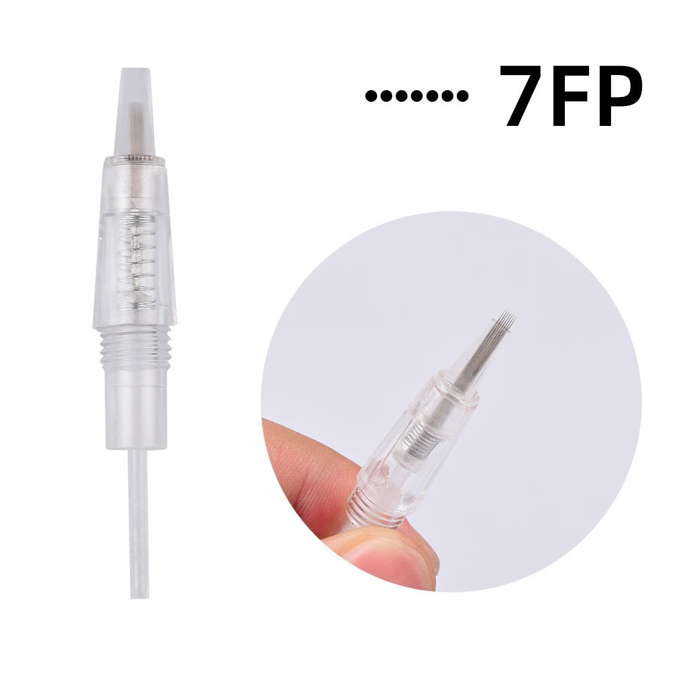 Tidesmit PMU Machine for Eyebrows and Lips – Precision Red Device Permanent Makeup Machines 7F Needles-30pcs Tidesmit