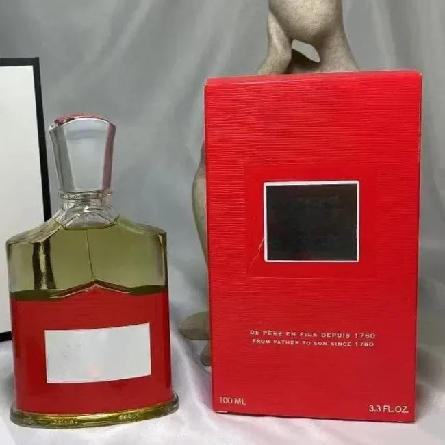 100ml Napoleon’s Water unisex fruity floral perfume, luxury red glass bottle, long-lasting cologne for men and women.