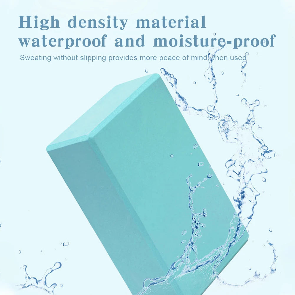 120g High Density Yoga Foam Blocks & Pilates Training Exercise Fitness Sliding Mat Pillow Cushion For Yoga Pilates & Meditation