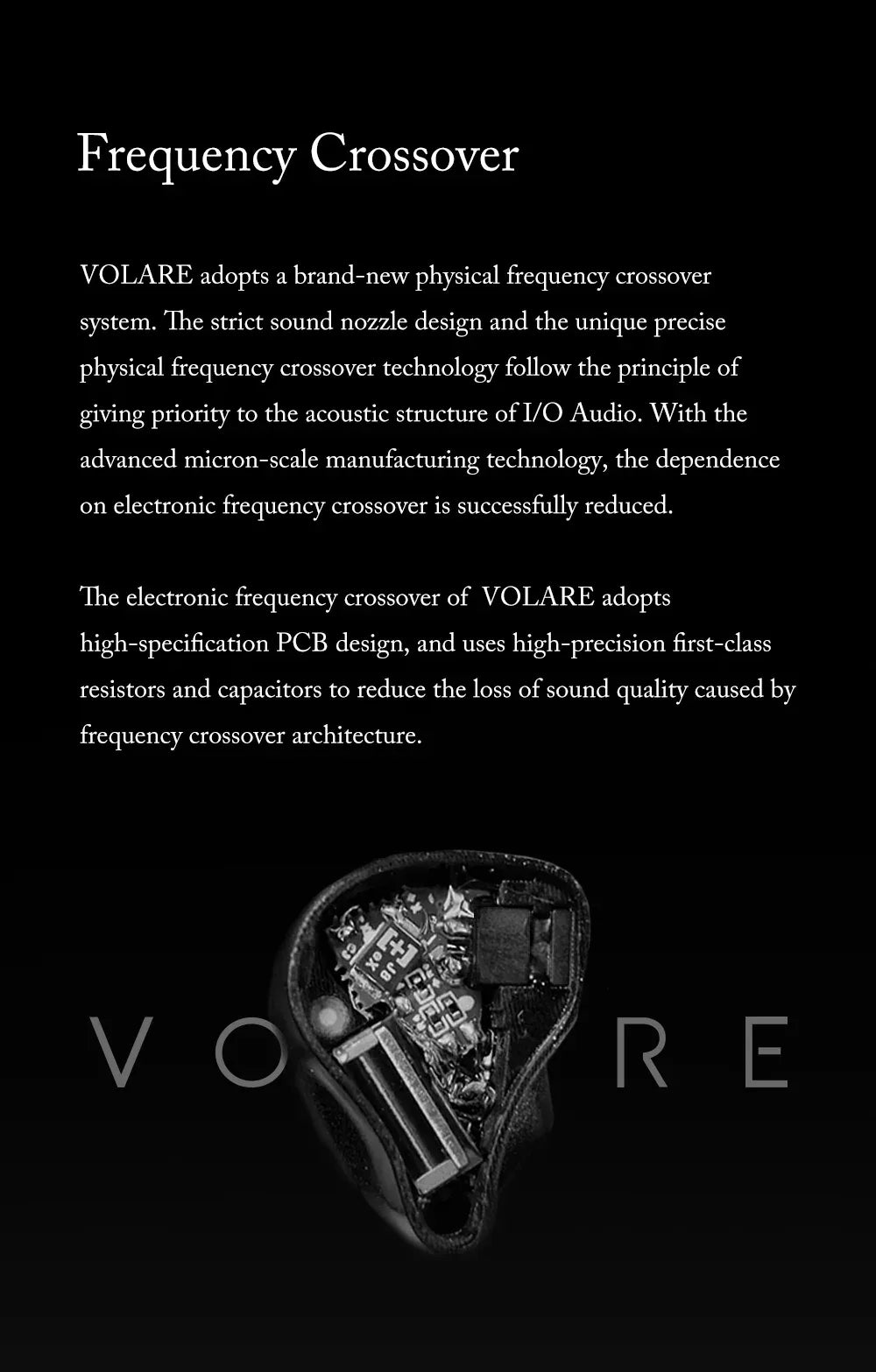 Volare Hybrid IEMs 1DD 4BA 4EST Wired In-Ear Monitors by Tidesmit Tidesmit
