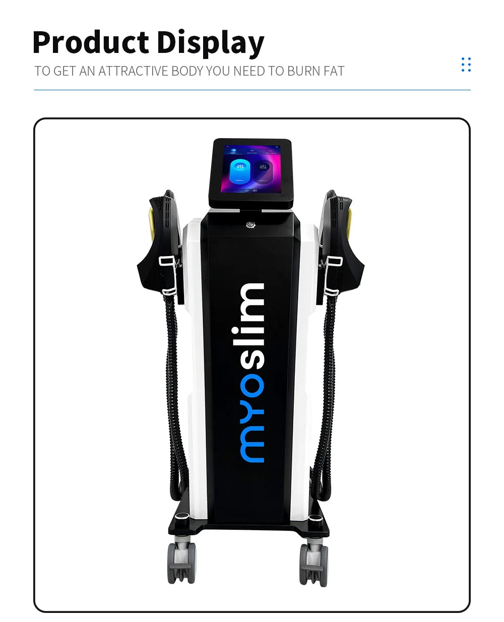 EMS Muscle Sculpting Machine | 6500W RF Body Toner by Tidesmit Body Shaping Massage Equipment Tidesmit