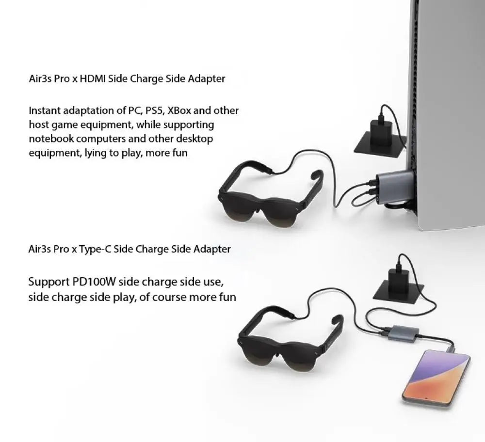 RayNeo Air 3S Pro AR Glasses: 1200nits Micro OLED Spatial Visuals Tidesmit