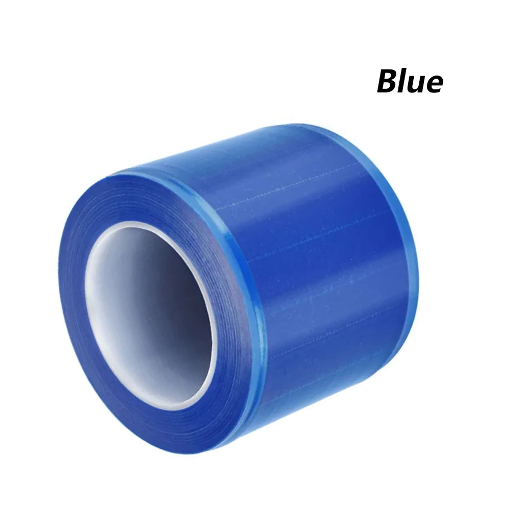 Dental Barrier Film Roll - 1200 Protective Sheets for PMU Machines Permanent Makeup Machines Blue Tidesmit