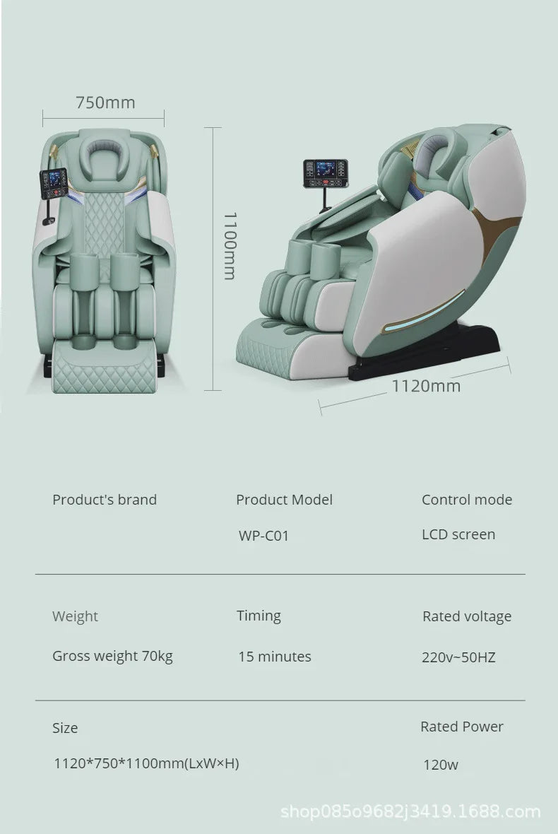 Tidesmit Zero Gravity Massage Chair - Full Body Muscle Relief Massage Chairs Tidesmit