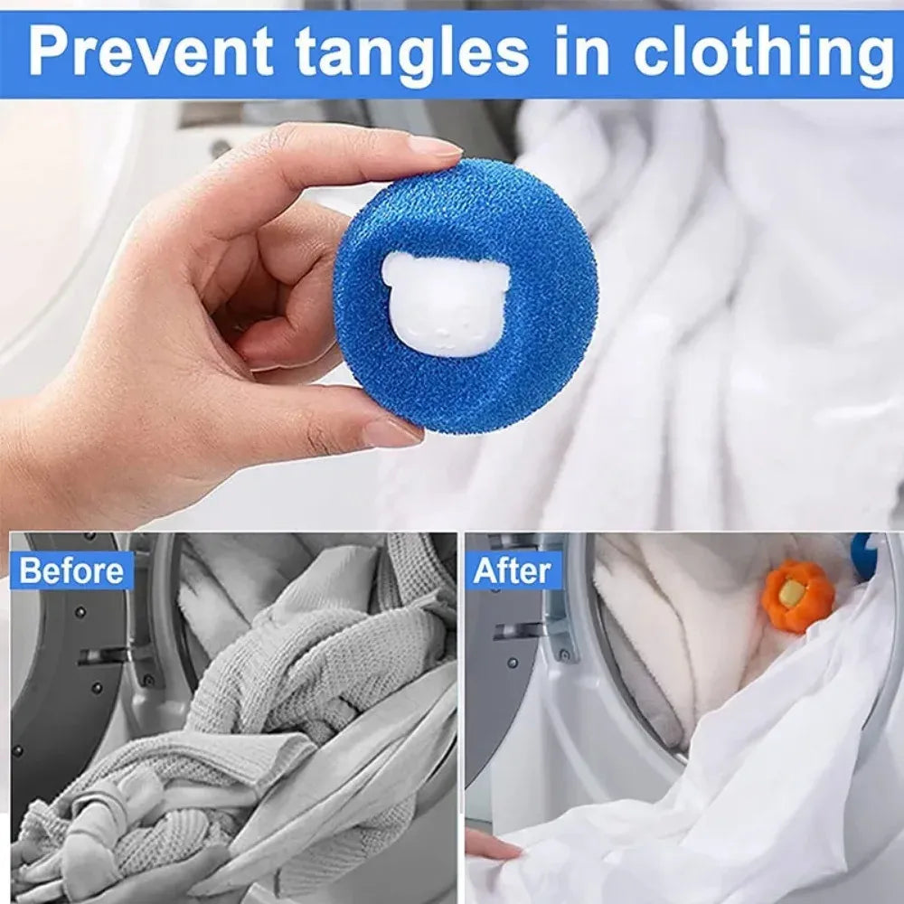Tidesmit Reusable Laundry Balls Pet Hair Remover Lint Catcher