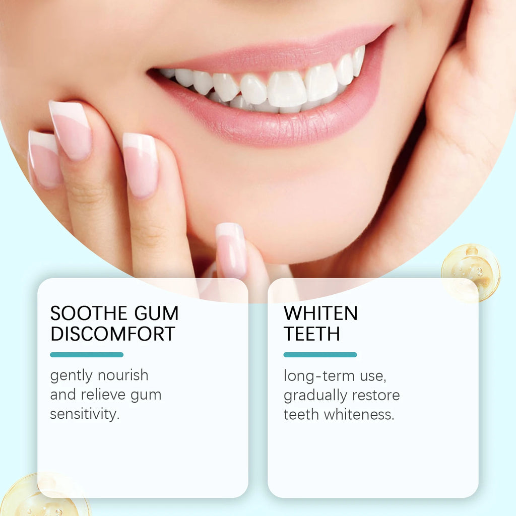 Tidesmit Niacinamide teeth whitening powder for plaque removal and stain repair with lasting fresh breath