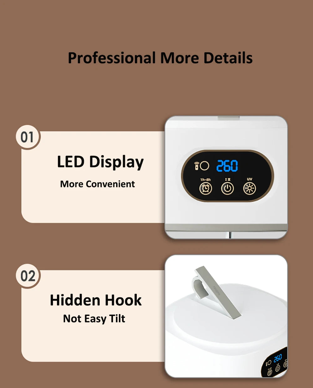 Tidesmit portable folding electric clothes dryer with UV sterilization and remote control in operation