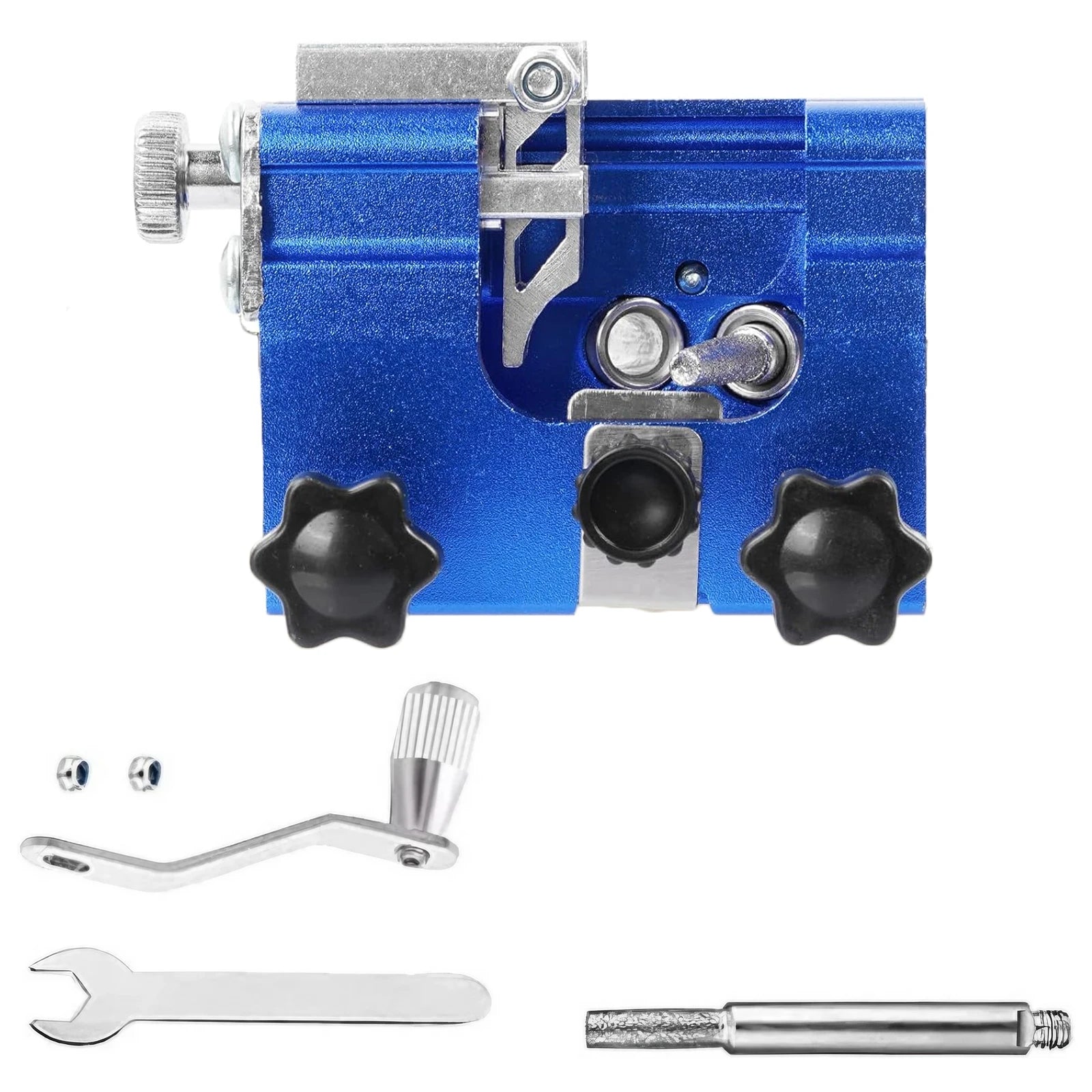 Portable Chainsaw Sharpener Manual Chain Sharpening Kit with Burr Stone Ideal for Lumberjacks and Gardeners