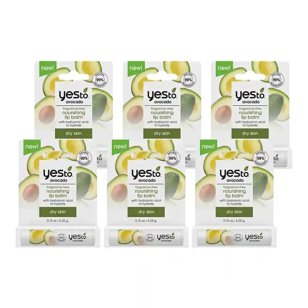 Nourishing Lip Balm with Avocado Oil - 6 Pack | Tidesmit Lip Care Lip Care 6 pcs UNITED KINGDOM Tidesmit