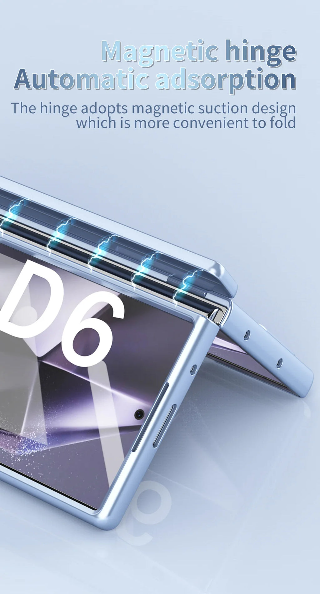 Samsung Galaxy Z Fold 6 Case with S-Pen Holder and Hinge Protection Tidesmit