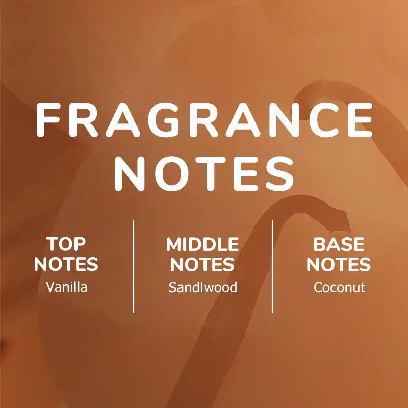 KOEC Vanilla & Coconut fragrance mist: refreshing unisex perfume with vanilla, sandalwood, and coconut scent notes.