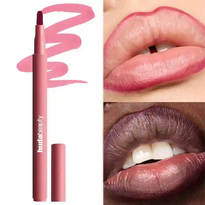 Matte Lip Liner Pencil: Waterproof, Long-Lasting & Nourishing Formula Lip Care Rosewood Tidesmit