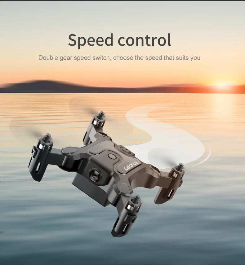 Mini 8K Camera Drone - Foldable FPV Quadcopter with GPS Stability Tidesmit