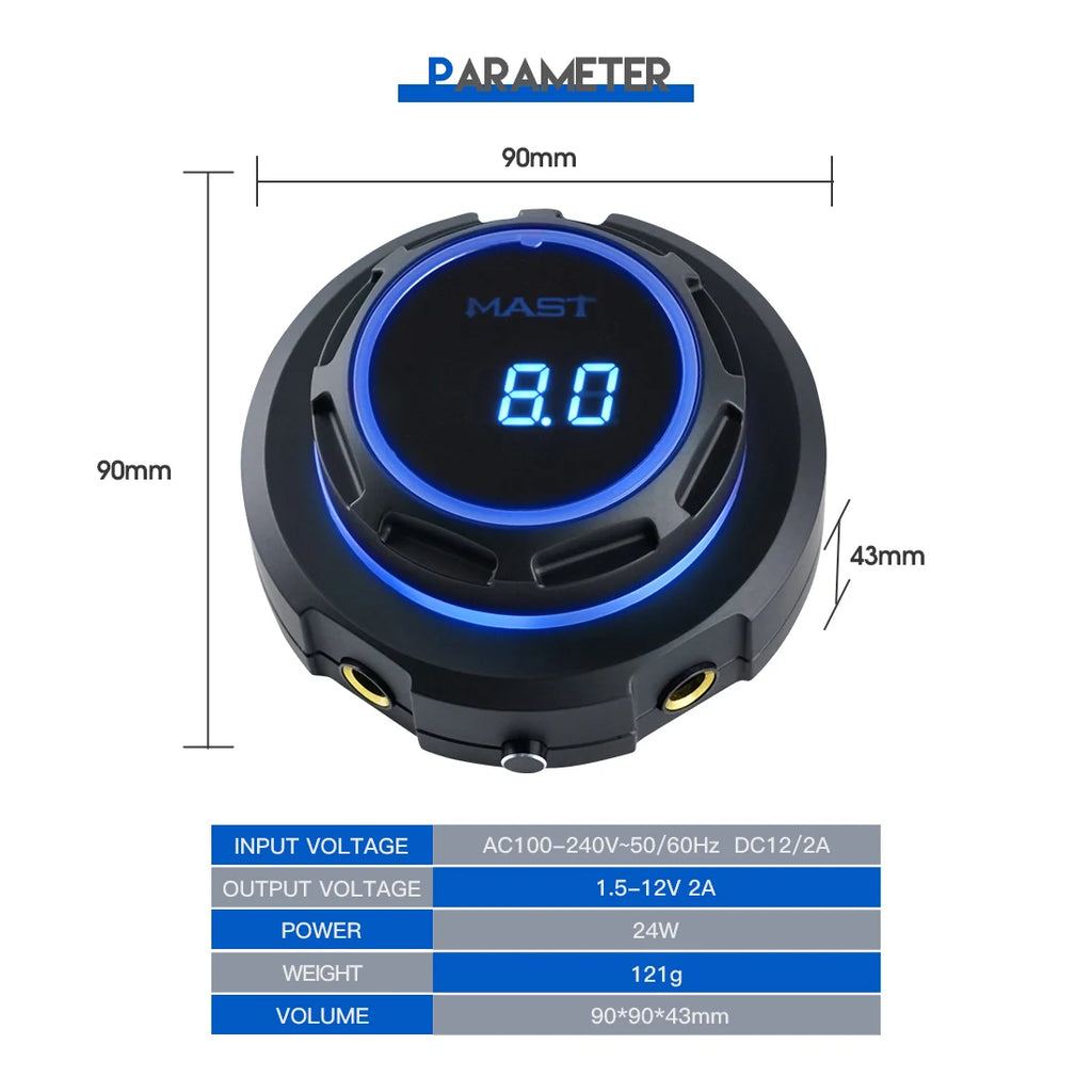 Professional PMU Machine Kit – Wireless Permanent Makeup Pen for Brows Permanent Makeup Machines Tidesmit