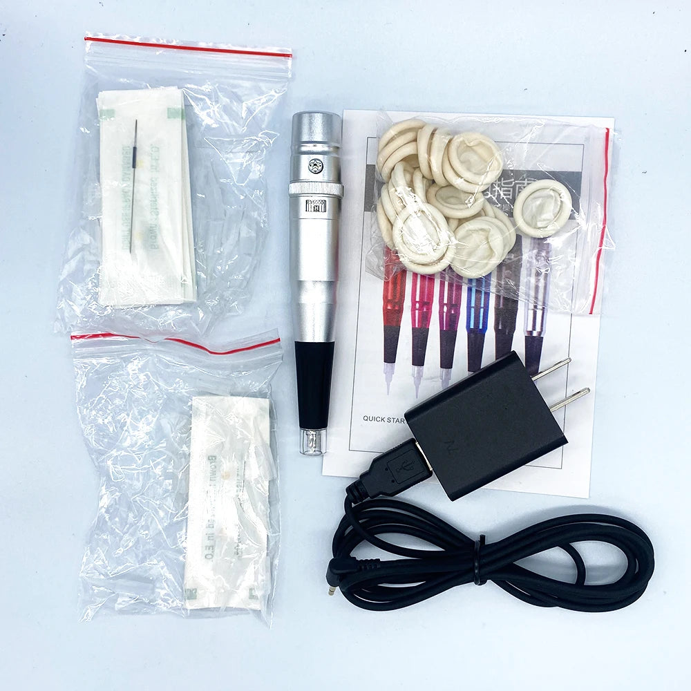 PMU Machine: Swiss Motor Rotary Tattoo Pen Kit for Precise Microblading Permanent Makeup Machines Tidesmit