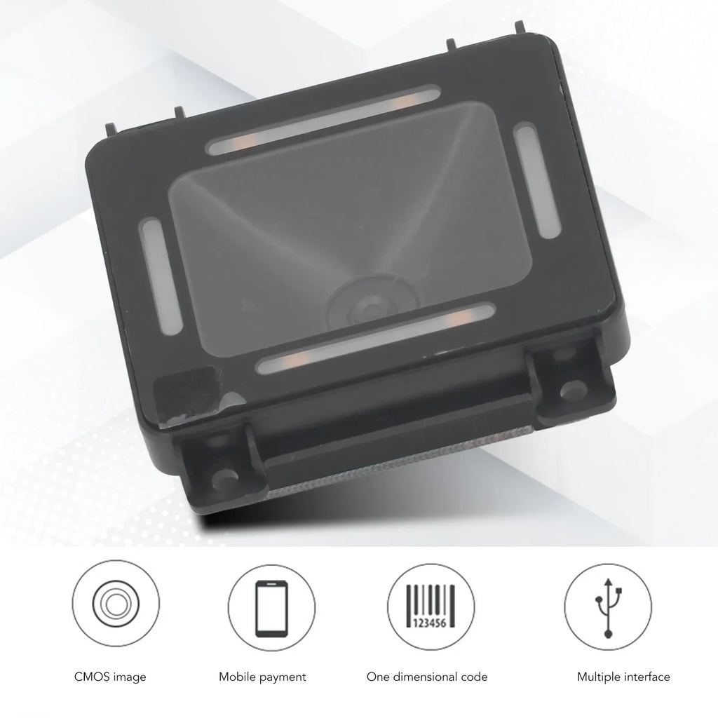 Barcode Scanner Module Embedded 2D Barcode Reader Module Fixed Mount Automatic Induction Ultra Thin for Self Service Equipment