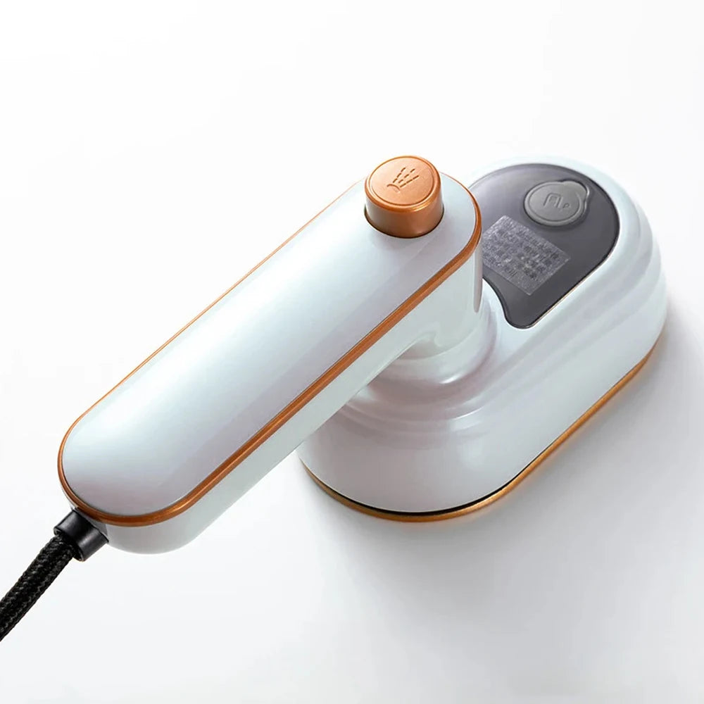Tidesmit handheld garment steamer and professional iron for dry or wet ironing of clothes at home or while traveling.