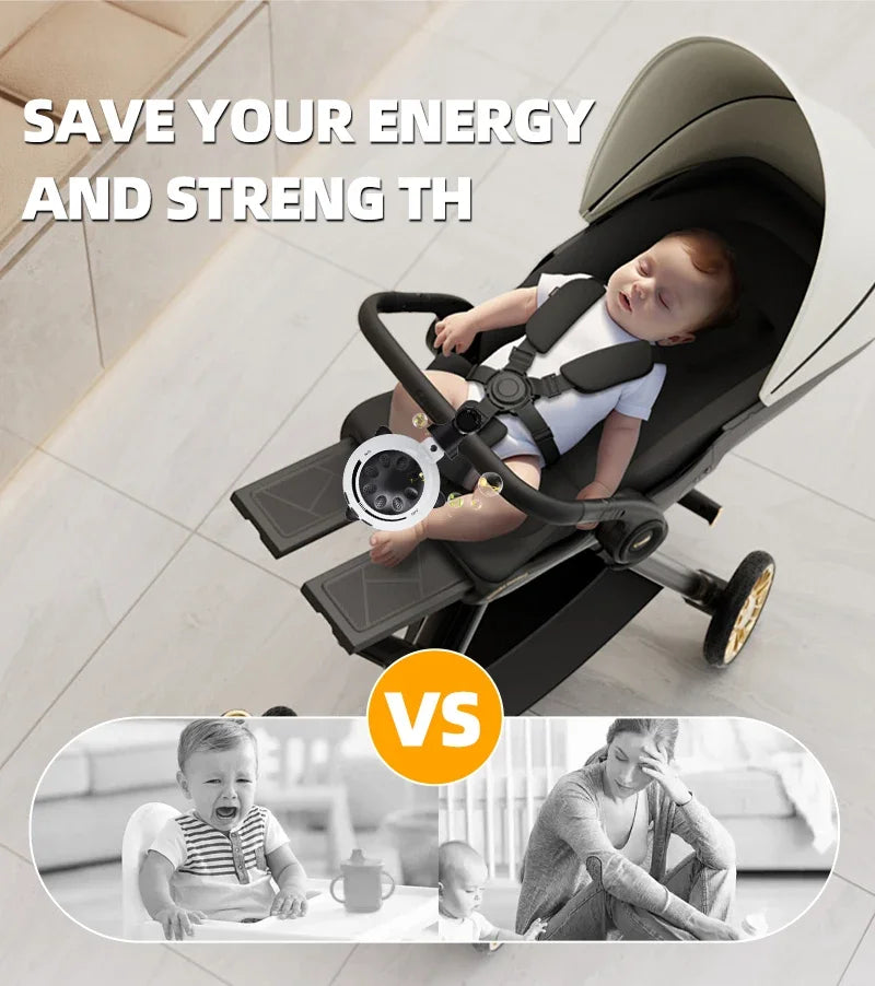 Portable Baby Sound Machine Baby Soothing Natural Sounds Bluetooth White Noise Lightweight Portable Baby Calming Device