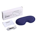 Electric Steam Eye Mask with 3D Vibration Massage and Heat Therapy Relaxation Treatment Blue Tidesmit