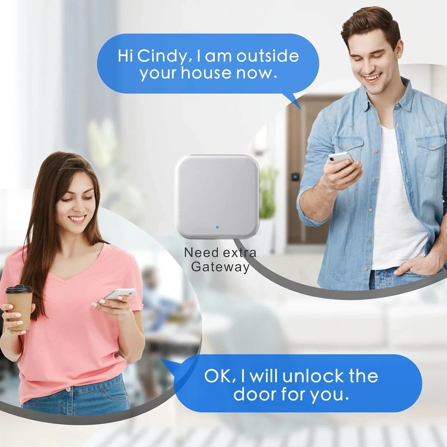IP65 Waterproof Fingerprint Lock Electronic Door Lock Keyless Entry Door Lock for Front Door Easy Setup and Installation