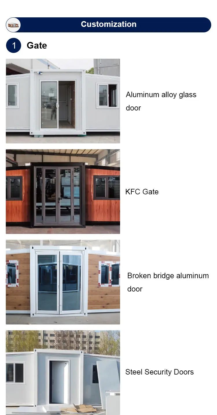 Houses Prefab 3 Bedrooms Luxury Pre Fab House Cheap Tiny Container Prefabricated Mobile Expandable House