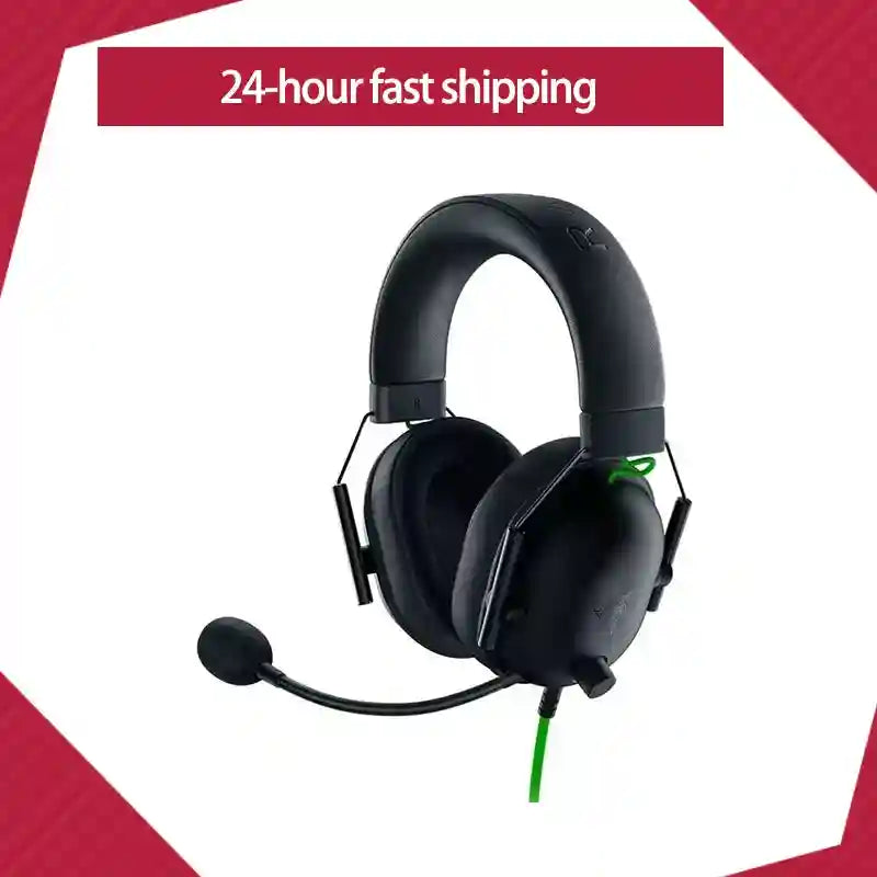 Razer V2 X Wired Esports Headset: 7.1 Surround Sound for PC and Console Black Tidesmit