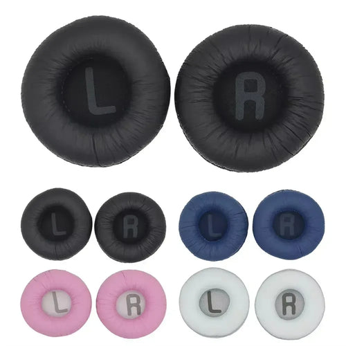 1 Pair Soft Earpads for JBL Tune 500BT T450BT T600 Headphones Protein Leather Foam Ear Pad Pillow Cover Cushion Replacement Tidesmit